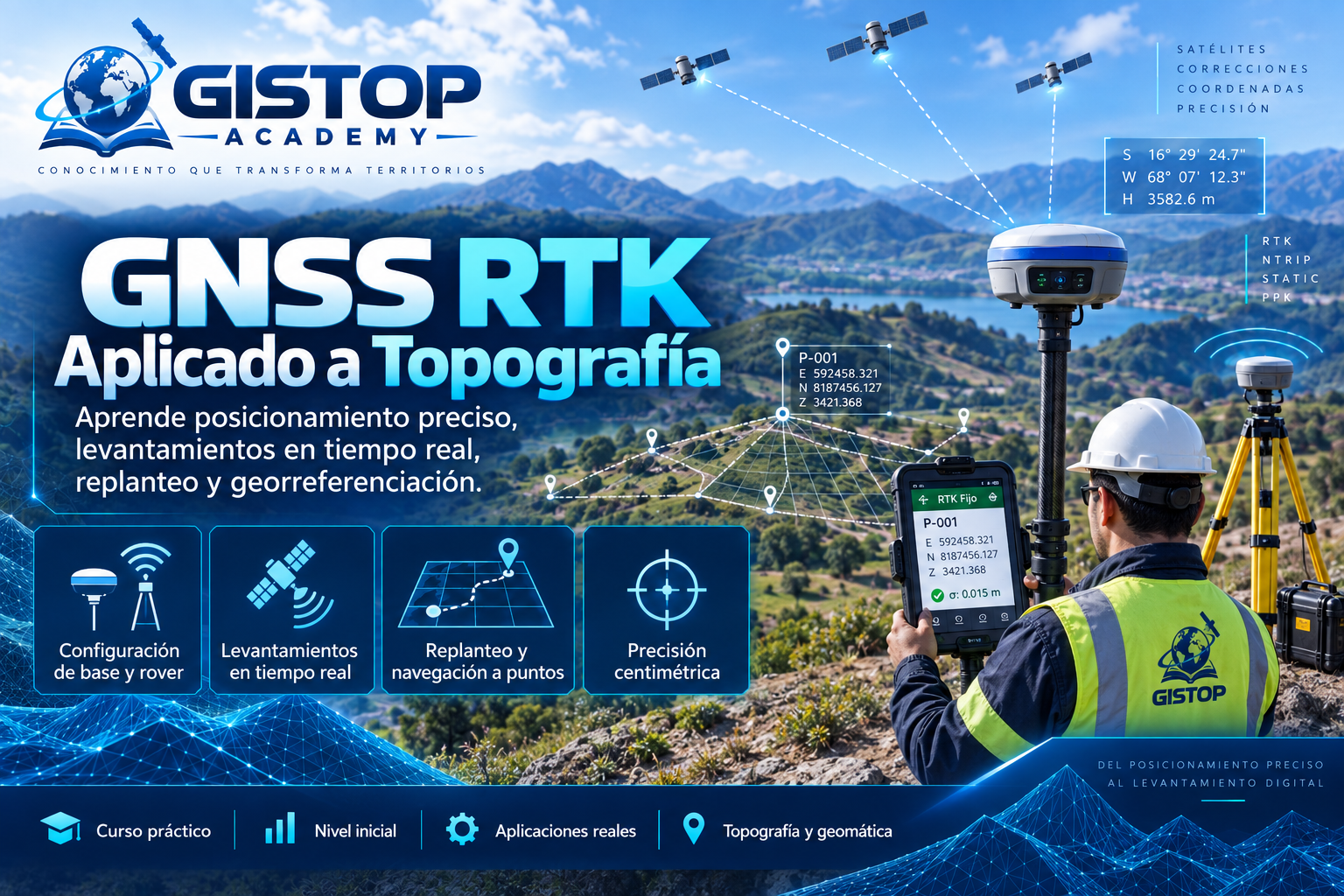 GNSS RTK Aplicado a Topografía
